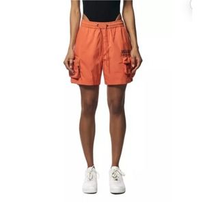Smoke Rise Women's Nylon Cargo Slouch Shorts size small